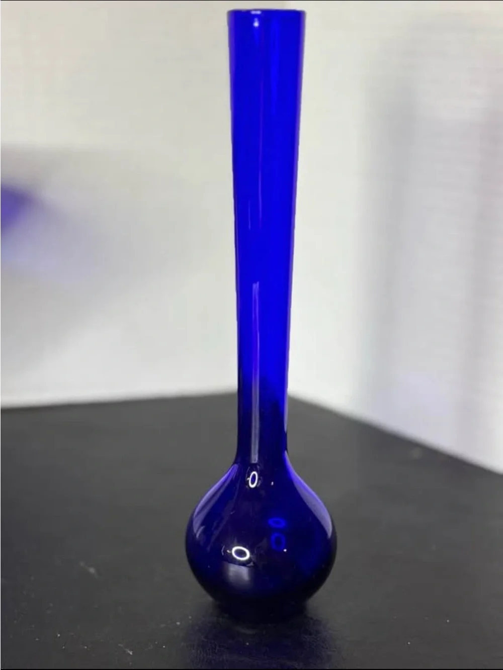 Lot of 5 Different Cobalt Blue Glass Pieces pre-owned